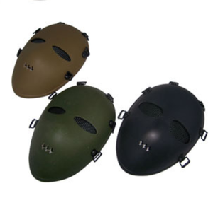 DFM02 Masques de jeu et de cosplay pour l'industrie cinématographique, coloris Olive Green, marron, kaki, noir, pour le divertissement industriel, vente en gros BLACK MASK - Product Image 3