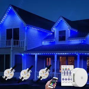 Likelight IP68 al aire libre impermeable UCS2904 RGBW RGB decoración de Navidad permanente Luz de punto led pixel