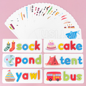 Gioco di <span class=keywords><strong>Puzzle</strong></span> con Lettere Inglesi in Legno per l'Educazione Precoce dei Bambini nella Scuola Materna - Product Image 4