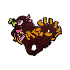 Conception personnalisée épingle en métal émaillé logo animal personnage d'anime chien insigne motif émail dur épinglette - Product Image 1