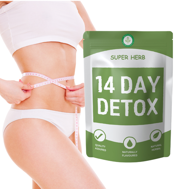 Ekon Natural 14-Day Flat Belly Detox Tea for Adults Fast Slimming Skinny Fit Weight Loss Pills Box Packaging