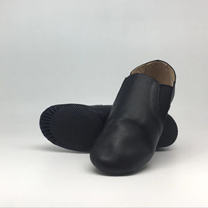 Zapatos de Jazz de Cuero Antideslizantes con Suela Dividida para Niñas y Niños - Product Image 1