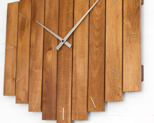 Reloj de Pared de Madera Geométrico - Product Image 4