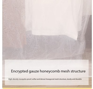 Moustiquaire en nid d'abeille avec cadre en acier inoxydable, grand espace, anti-insectes, pour chambre à coucher, dortoir, maison, hôtel - Product Image 4