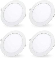 Plafonnier LED moderne sans cadre en aluminium IP44, 3W 6W 9W 12W 15W 18W 24W, forme ronde/carrée