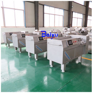 Machine à découper la viande Baiyu <span class=keywords><strong>pour</strong></span> la découpe de cubes de viande de bœuf, de poulet, de porc et de viande congelée dans le traitement alimentaire commercial - Product Image 4