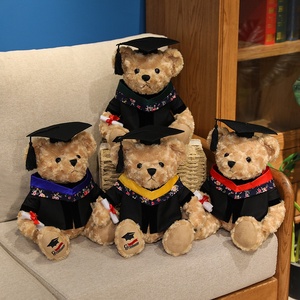 ตุ๊กตาหมีตัวน้อยของเล่นตุ๊กตาหมีทำจากผ้าฝ้าย PP ตุ๊กตาสัตว์ยัดไส้ได้โลโก้ได้ตามต้องการ - Product Image 3