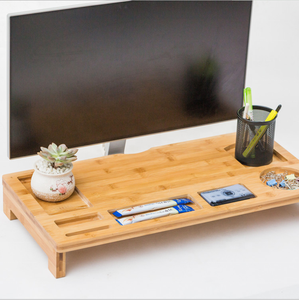 Tre Màn Hình Đứng Riser Với Ngăn Kéo, Mạnh Mẽ Bàn Tổ Chức Máy Tính Xách Tay Đứng Với Bàn Phím Lưu Trữ, Văn Phòng Phụ Kiện Máy Tính - Product Image 4