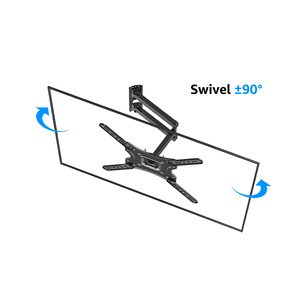 Support <span class=keywords><strong>mural</strong></span> pivotant pour téléviseur de 26 à 60 pouces Base Max VESA 400*400mm pour téléviseur - Product Image 2
