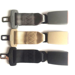 Rallonge de ceinture de sécurité de voiture, 23 cm, à clipser, pour femmes enceintes et personnes en surpoids, polyester noir - Product Image 4
