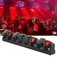 8x40W RGBW Pixel Beam Moving Head Light LED Ring Matrix Bar DMX512 Éclairage pour DJ Club Party Concert Stage
