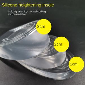 Tacco in Silicone trasparente invisibile in altezza interna crescente soletta per gli uomini donne di assorbimento degli urti caratteristiche del deodorante - Product Image 2