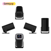 Mini Proyector de Juegos HCS350 U1, Control Remoto 2.4g, 200 ANSI, 36000 Juegos, Portátil, Android 14, Cine en Casa, Proyector Inteligente 720P 1G+8G