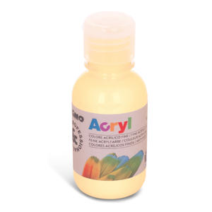 FIRST - Flacon de peinture acrylique jaune ivoire 125 ml - Product Image 1