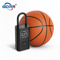 High Pressure Auto Shut Off Tire Inflator Compact Tire Pump Fast Inflation Tyre Air Pump Inflator for Motorcycle Bike Basketball