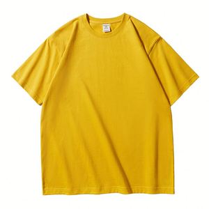 T-shirt noir DTF coupe classique pour homme, grande taille, haute qualité, échantillon personnalisé, sérigraphié, blanc vierge, 100 % coton - Product Image 6