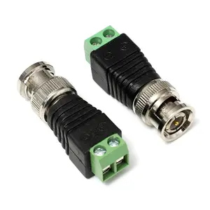 Micro <span class=keywords><strong>CCTV</strong></span> Nam Nữ BNC Balun Nối Cắm Adapter Với Vít Thiết Bị Đầu Cuối Cho Rg59 Rg6 Cáp Đồng Trục Video <span class=keywords><strong>Transmitter</strong></span> - Product Image 1