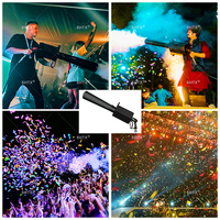 Pistola de Co2 con control manejado SHTX para escenario al aire libre boda DJ Club fiesta eventos Co2 pistola de barra de papel