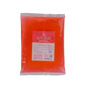 Sabor de morango com melancia 1kg, sabor de morango, gelatina de cristal para chá de bolha