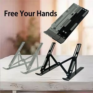 Nuevo Soporte para Laptop de 7 Niveles, Plegable, de Aluminio, Ajustable en Altura, Portátil, para el Hogar, Oficina, Muebles, Mesa - Product Image 4