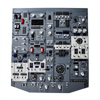 B737-1:1 Simulation de vol avec toit avant réduit - Compatible avec MSFS 2020/2024, X-Plane, etc.