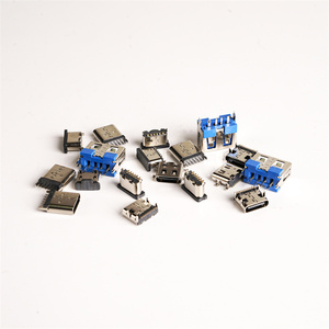 Tùy chỉnh Nam Nữ Micro loại 2.0 3.0 <span class=keywords><strong>USB</strong></span> pin kết nối đồng kết nối PCB dọc SMT mini kết nối - Product Image 5