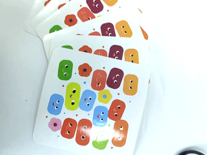 Reusable Custom Printing Die Cut Laser Adhesive <strong>Film</strong> Laminating <strong>Coated</strong> Number <strong>Labels</strong> Stickers - Product Image 4