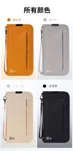Bolso Bandolera de Viaje para Teléfono, Tarjetas y Documentos, con Protección RFID Antirrobo, para Tarjetas, Boletos y Pasaportes, con Correa Extraíble - Product Image 2