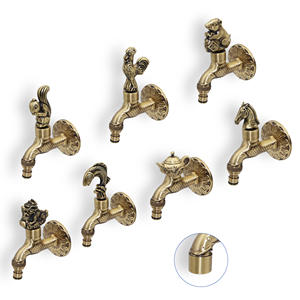 ก๊อกน้ำก๊อกน้ำเย็นแบบเดี่ยวทำจากทองเหลืองโบราณสำหรับระเบียงกลางแจ้งและ<span class=keywords><strong>เครื่อง</strong></span><span class=keywords><strong>ซัก</strong></span><span class=keywords><strong>ผ้า</strong></span>ก๊อกน้ำติดผนังก๊อกน้ำร้อนสไตล์ใหม่ - Product Image 6