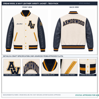 Veste universitaire pour homme, veste de baseball à manches contrastées, vêtements d'extérieur décontractés, logo personnalisé
