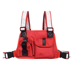 Two Color Radio Chest <b>Harness</b> Vest 1680D Polyester Outdoor Hiking Men Adult Spring Autumn Winter Summer - Product Image 1