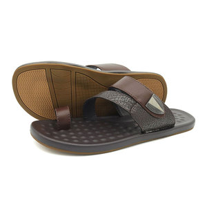 STOCK MOQ 20 Cặp Dép Nam Thời Trang PU Da <span class=keywords><strong>Flip</strong></span> Flop - Product Image 3