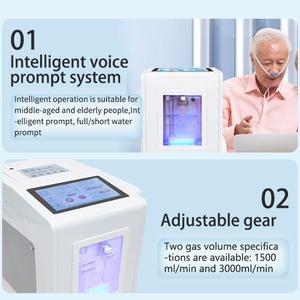 เครื่องผลิตไฮโดรเจนแบบใหม่ OEM พร้อมเทคโนโลยี SPE PEM ฉีดไฮโดรเจนด้วยคลิกเดียว เครื่องผลิตน้ำไฮโดรเจน เครื่องกำเนิดก๊าซไฮโดรเจน - Product Image 5