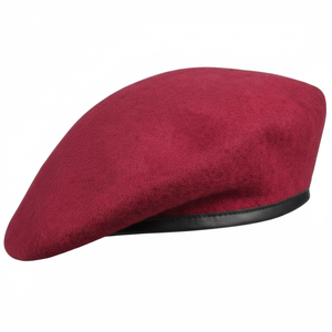 Béret en laine Premium Spade Uniforce - Design classique léger, couleur et taille personnalisées, utilisation cérémonielle pour la mode automne/hiver - Product Image 1