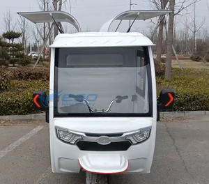 Three Wheel Food Cart Mobile Kitchen Food Trailer Electric Snack Dining Car DIY Fast Food Trailer - Product Image 5