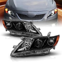 Pièces d'auto de voiture directes d'usine phare base noire pour toyota Camry 2006 2007 2008 2009 lampe frontale de voiture CAMRY40 2006-12 8115006C10