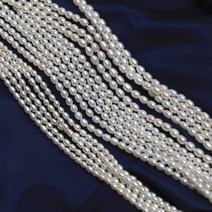 Perlas de Agua Dulce Naturales al por Mayor, Semillas Pequeñas de 3 mm, 4 mm, 5 mm, Calidad AAA, Hilo de Perlas de Agua Dulce - Product Image 4