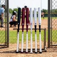 Bâton de softball en fibre de carbone en 2 parties, longueur de barillet personnalisée USSSA 34 pouces, bâton composite pour l'entraînement et la compétition