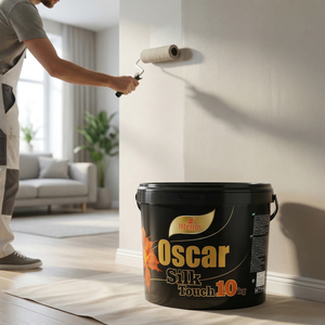 Pintura Acrílica para Interiores, 10 kg, Base de Aceite, Bajo Olor, Mate, Sólida, para Techos, Paredes, Hogares y Oficinas, Oscar - Product Image 2