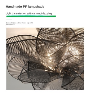 โคมไฟเพดาน LED สีทองอบอุ่นแบบหลังสมัยใหม่สำหรับห้องนอนห้องนั่งเล่นโคมไฟเพดานทำจากอะคริลิครูปหลายวงสำหรับห้องรับประทานอาหารห้องเรียนห้องเพดาน - Product Image 4