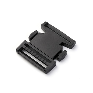 Hebilla de liberación lateral de plástico negro ajustable para bolsos, resorte duradero y resistente al desgaste, primavera 2024 - Product Image 2