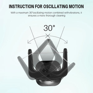 Tái sử dụng điện Flosser 4 tốc độ rung Flosser lưỡi scraper Cleaner + 50 thay thế đầu sạc điện nha khoa xỉa - Product Image 2