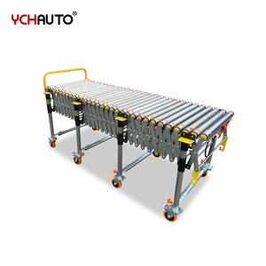 קו מסוע גלילי גמיש ממונע להעמסה ופריקה של קרטונים, מסוע רצועה אוטומטי להעברת קרטונים - Product Image 6