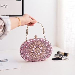Bolso de Mano de Lujo con Diamantes, Estilo Girasol, para Bodas y Banquetes, con Forro de PU a la Moda - Product Image 5