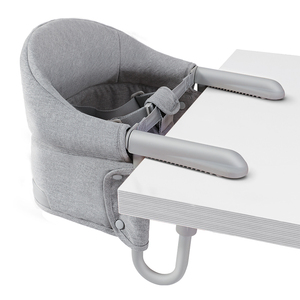 Silla de Comer Multifuncional Moderna de Metal para Bebés, Silla con Abrazadera para Mesa, Desmontable, Portátil, Plegable, con Gancho para Silla Alta - Product Image 2