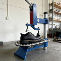 Presse manuelle pour semelles de chaussures - Réparation en usine 100 paires/jour Garantie 1 an
