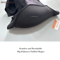 Shorts sculptants 2-en-1 avec coussinets non amovibles pour rehausser les hanches et lisser le ventre