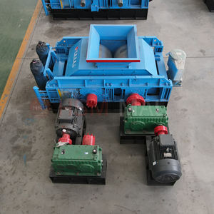 Trockene nasse und klebrige Materialien Vielseitiger Brecher Doppel walzen brecher - Product Image 4