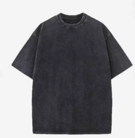 Kaos oblong rajutan katun ramah lingkungan berlengan pendek model oversized vintage dengan logo custom,  sablon, dan desain streetwear untuk perempuan, warna acid.
