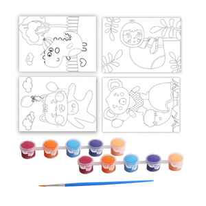 Lukisan cat air anak kustom DIY dengan nomor Kit - Product Image 2